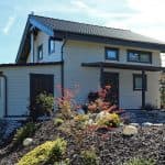 Fertighaus mit Anbau