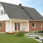 Holzrahmenbau Terrasse Fertighaus