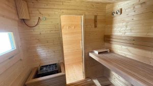Sauna in Elementbauweise