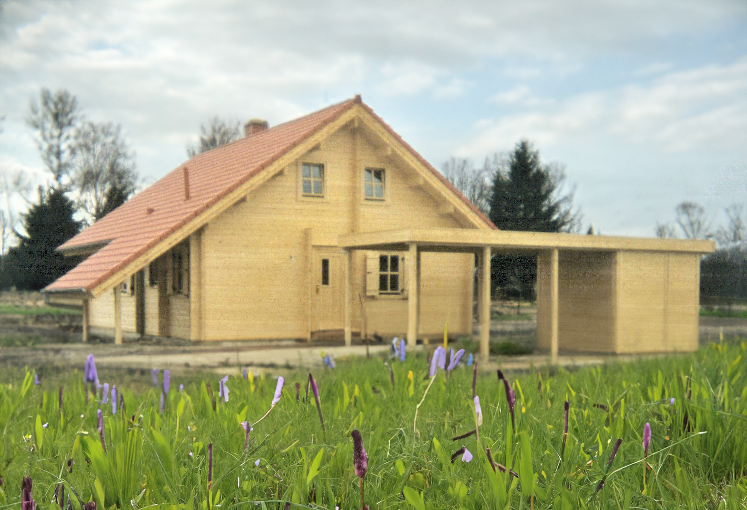 Wohnblockhaus der fühen 2000er