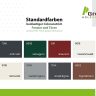 Standardfarben Fenster & Türen